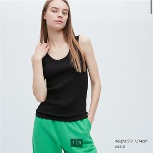 Uniqlo Ribbed Tank Top, L